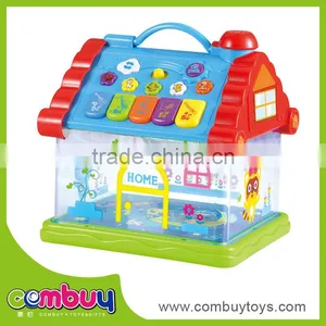 Wholesale House Shape Cartoon Mobile Phone Baby Dream Toys thumbnail-1