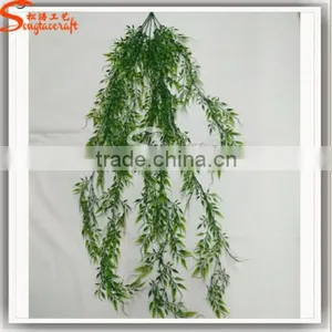 Cheap Wholesale Artificial Grape Vine Leaves Wedding Decoration Vines thumbnail-1
