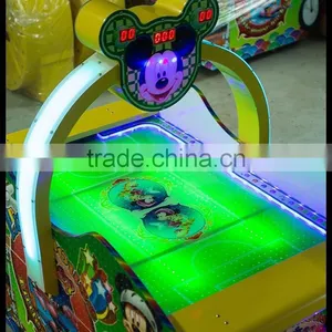 Popular Children Airhockey Games Machine/DF-L210 MINI Colorful Mouse Hockey Games thumbnail-2