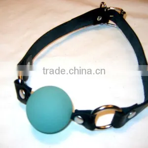 Leather O Ring Strap Ball Gag thumbnail-1