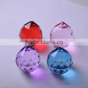 Wedding Decoration Quartz Pendant Crystal Colorful Chandelier Pendant thumbnail-1