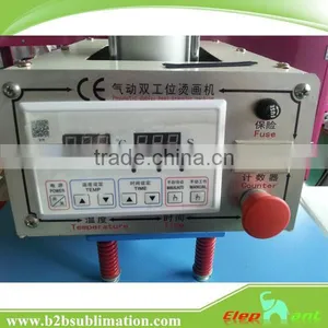 Lowest Cost High Pressure Automatic t Shirts Flat Pneumatic Pyrograph Machines in China thumbnail-4