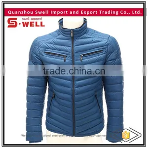 Cheap Price Custom Winter Casual Style Mens Quilted Jacket thumbnail-1