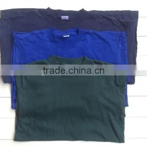 2015 Wholesale O-neck Men's T Shirt, Short Sleeve Solid Color 100% Cotton Plain T-shirts, Casual ManT Shirt thumbnail-2