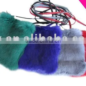 CX-H-02 100% Real Rabbit Fur Bag ~ All Kind Of Bags thumbnail-1