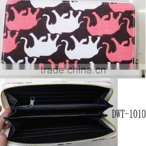 Popular Spring Bart Shoes Elephant Hand Canvas Cotton Wallet thumbnail-4
