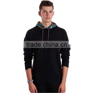 Men Trendy Hoody Sweatshirts Print Hoodie Without Zipper Pullover Hoodie thumbnail-1