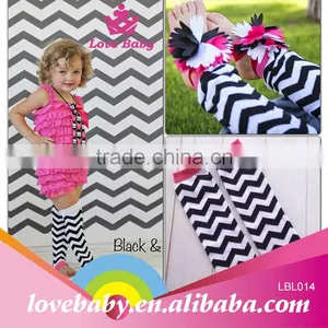 Wholesale Leg Warmers for Baby Chevron Style Cotton Material thumbnail-1