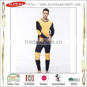 Suntex Winter Thermal Wear Long Johns Mens Merino Wool Thermal Undwerwear thumbnail-3