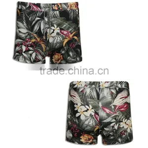 Wholesale Colorful 100%polyester Mens Beach Shorts Mens Board Shorts 2017 Swimwear Beachwear thumbnail-3