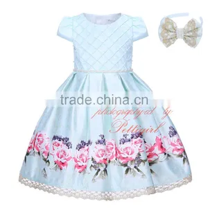 Girls Flower Girl Dresses Cloth Garments thumbnail-1