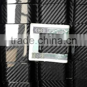 Luxury Carbon Fiber Money Clip Mens Wallet With Money Clip thumbnail-1