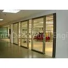Office Folding Glass Block Partition Walls 680 / 1230 Width 2000 / 4500 Height thumbnail-1