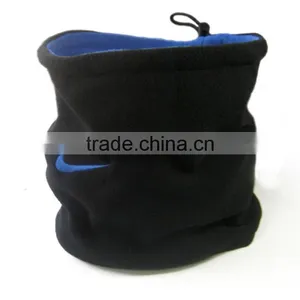 Double Layers Two Colors Polar Fleece With Brand Logo Snood Neck Warmer thumbnail-2