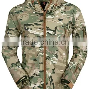 2017 Hot Sale Camo Wholesale Softshell Jacket thumbnail-1