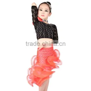 2017 New Girls Latin Dance Wear Sexy High Waist Dance Clothes thumbnail-3