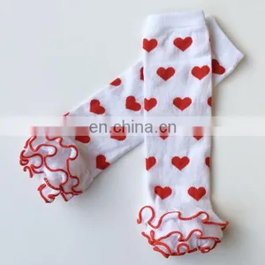 Fashion Cute Heart Print Leg Warms for Kids thumbnail-4