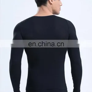 Men Body Shaper Sculpting Long Shirt thumbnail-2