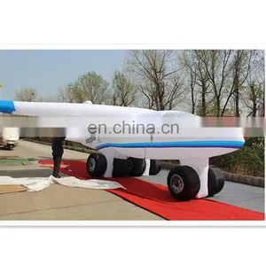 Customized Outdoor Giant Advertising Plane/airplane Model Inflatable Can Priting Logo thumbnail-1