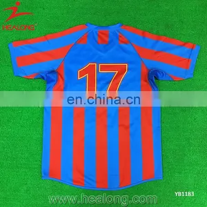 Healong Custom Used Soccer Uniform Wholesale Chinese Soccer Jersey thumbnail-2