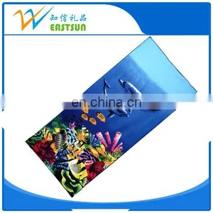 Cheap Manufactor Customized Printed Microfiber Soft New Promotional 100% Polyester Beach Towels thumbnail-1