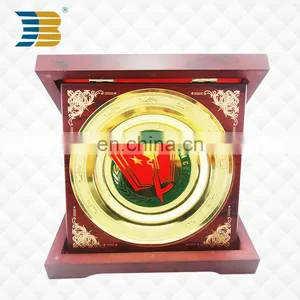 High Quality Custom Design 24k Gold Metal Trophy thumbnail-1