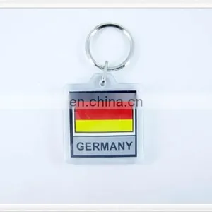 Oval Shape Custom Card Inserted Acrylic Keychain thumbnail-6