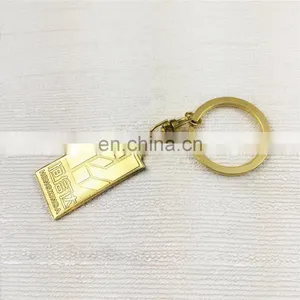 Customized Gold Metal Keychains thumbnail-4