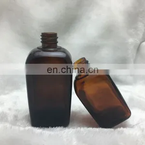 Amber Square Empty Essential Oil Bottles 50ml 100ml thumbnail-3