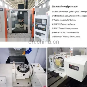 VMC 5 Axis Vertical CNC Machining Center thumbnail-6