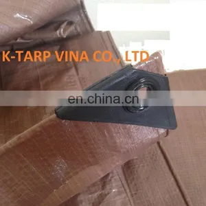 170 GSM Brown Waterproof Tarpaulin Ground Sheet Covers For Camping, Fishing, Gardening & Pets thumbnail-2