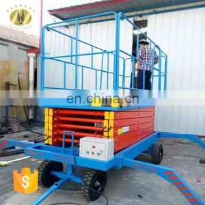7LSJY Shandong SevenLift Hot Sale Small Electric Articulating Handicap Scissor Manlift thumbnail-3