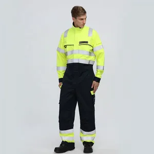 High Visibility High Temperature Fire Resistant Protective Clothing Supplier thumbnail-1