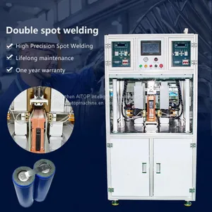 Auto Double Side Battery Pack Spot Welder for EV Battery Pack Assembly thumbnail-2