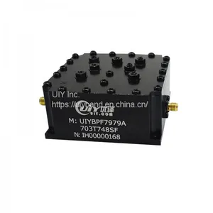RF 650 ~ 2700MHz Cavity Filter Double Unit High Rejection 70dB Low Insertion Loss Low RF Filter thumbnail-1