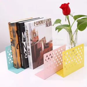 Factory Price Simple Design Metal School Bookends With High Quality thumbnail-2