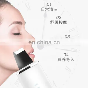 2019 Newest Multi-functional Ultrasonic Facial Cleansing Massage Skin Scrubber Home Use thumbnail-1
