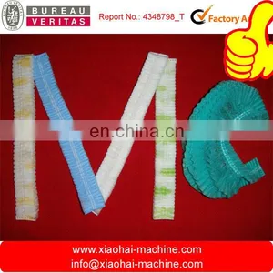 Non Woven Mob Cap Making Machine For Workshop , Hotel Nurse , Doctor thumbnail-1