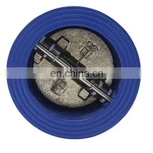Bundor PN16 Ductile Iron Wafer Check Valve DN80 Mini Non Return Valve for Water thumbnail-1
