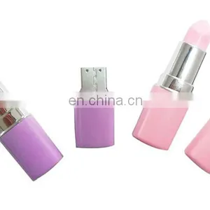 2021 Lipstick Flash Drive Colorful Plastic Lipsticks Memory Stick Drive Oem Logo External Usb u Disk thumbnail-2