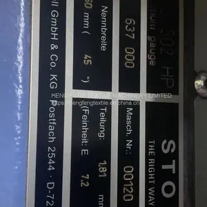 STOLL FLAT KNITTING MACHINE CMS 502HP 7.2 Computerised Made In Germany Original Device thumbnail-2