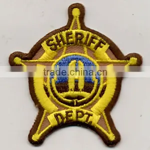 Sheriff Embroidery Patch Sheriff Emblem Sheriff Patch thumbnail-1