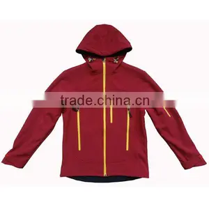 Waterproof Clothing Men Soft Shell Hoody Jacket thumbnail-1