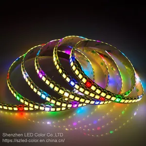 DC5V RGB LED Tape IP20 144LEDS Digital RGB Pixel LED Strip LC8812 thumbnail-1
