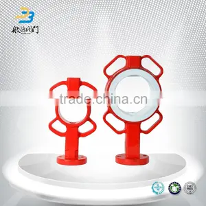High Performance Acid Resistant DN300 Ptfe Seat Pneumatic Wafer Type Price Butterfly Valve thumbnail-5