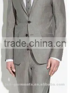MOQ400 Mens Grey Suit thumbnail-1