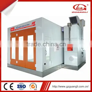Sandwich Style Panel 14 kw Outdoor Car Spray Booth Oven thumbnail-1