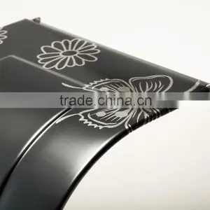 Hot Sale Toilet Holder Stainless Steel Toilet Roller Holder Black Butterfly Design Paper Holder thumbnail-3