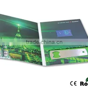 2.8 Inch Invitation Lcd Video Greeting Card for Promotions thumbnail-2