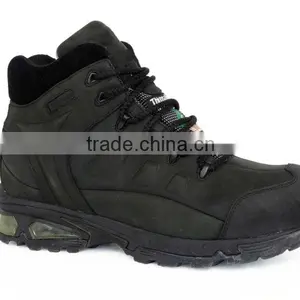 CSA Approved Waterproof Black Leather Steel Toe Safety Shoes for Men thumbnail-2